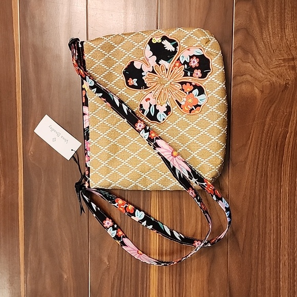 Vera Bradley Bags Vera Bradley Tangerine Twist Beach Crossbody Nwt